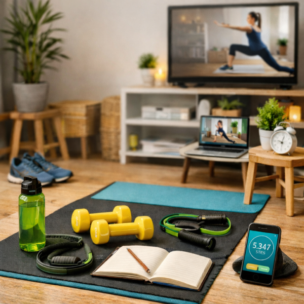 Program simplu de mișcare acasă, ușor de menținut