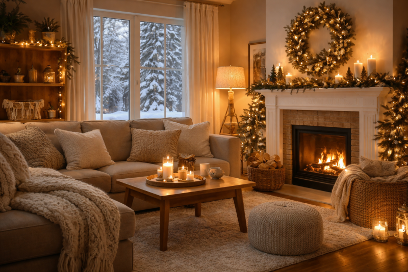 Cum să lucrezi cu lumina iarna: unde să adaugi lumină pentru ca locuința să fie mai primitoare 