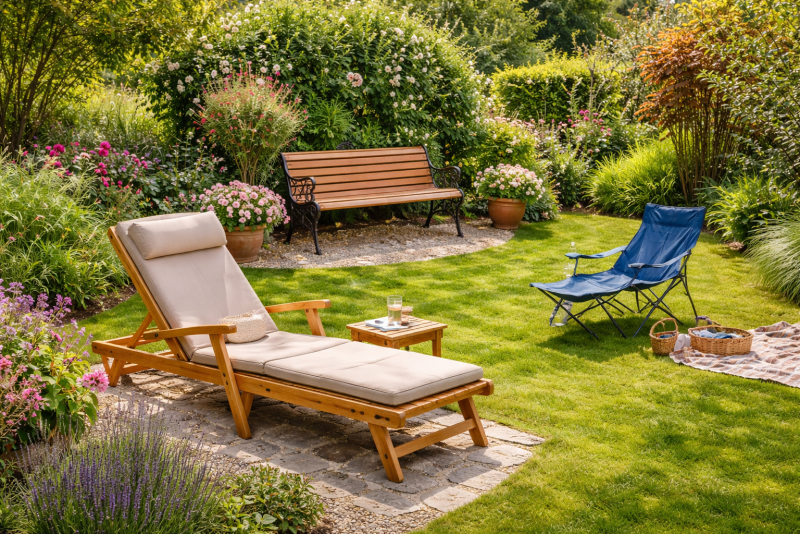 Cum să alegi mobilierul de grădină în funcție de spațiul și stilul grădinii tale