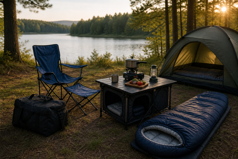 Ce să iei cu tine pentru un weekend de camping – listă simplă