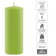 Set de lumânări pilon, 20 cm, Ø 7,5 cm, verde deschis, 2 buc