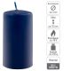 Set de lumânări pilon, 11,5 cm, Ø 6 cm, albastru, 6 buc.