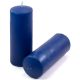 Set de lumânări tip pilon, 20 cm, Ø 7,5 cm, albastru, 2 buc