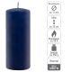 Set de lumânări tip pilon, 20 cm, Ø 7,5 cm, albastru, 2 buc