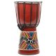 Tambur pentru copii Djembe, țestoasă, manual, 30 cm