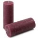 Set de lumânări rustice, 20 cm, Ø 7,5 cm, burgundy, 4 buc