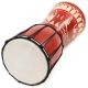 Tambur pentru copii Djembe, elefant, realizat manual, 30 cm