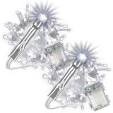 Set de lanțuri LED de Crăciun cu temporizator, 100 LED-uri,