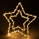 Decorațiuni LED de Crăciun, stea, copac, alb cald, 2x50 LED-