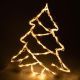 Decorațiuni LED de Crăciun, stea, copac, alb cald, 2x50 LED-