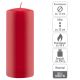 Set de lumânări stâlp, 20 cm, Ø 7,5 cm, roșu, 6 buc