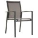 Set de scaune de grădină, gri  90 x 56,5 x 59,5 cm, 2 b