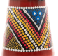 Tobe djembe pictate manual, 30 cm, sunet autentic, copii și&nbsp;