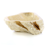 Lavoar de baie din onix, crem, piatră naturală, fără preap