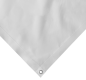 Prelată impermeabilă albă 4x8 m, PVC, cu ocheți și protecție