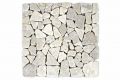 Mozaic de marmură Garth - gresie crem 1 m2