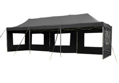Cort de grădină/petrecere pentru PROFI -  3 x 9 m , negru