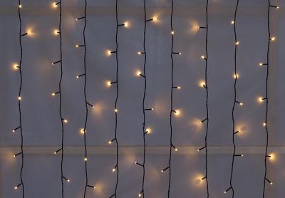 Perdea de lumini diLED - 200 LED, alb cald