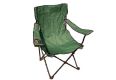 Scaun pliant de camping cu suport pentru băuturi
