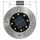 LED iluminat solar incorporat de grădină-Garth cu 3 LED-uri