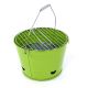 Mini BBQ grătar  (găleată) - verde