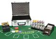 Set de poker de lux DELUXE într-o valiză + accesorii