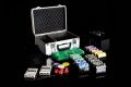 Set de poker de lux DELUXE într-o valiză + accesorii