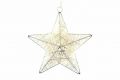 Decorațiune de Crăciun - stea, 25 cm, 10 LED-uri
