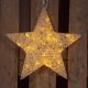 Decorațiune de Crăciun - stea - 35 cm, 30 LED