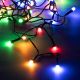 Lumini de Crăciun cu LED-uri 10 m - colorate, 100 MAXI LED-u