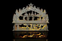 Decorațiuni de Crăciun - Peisaj de Crăciun - 10 LED-uri