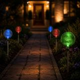 Set de lumini solare LED de grădină REMO Garth "ball " 5 x