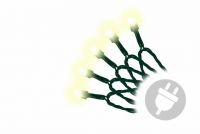 Instalație luminoasă LED de Crăciun - 20 m, 200 MAXI LED, alb cald