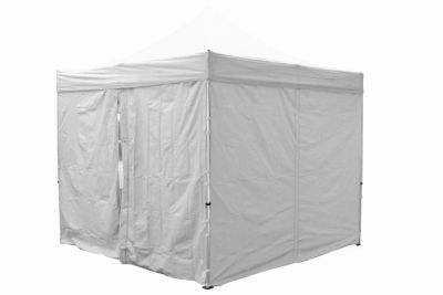 Set de 2 pereți laterali pentru cort, PROFI 3 x3 m - alb