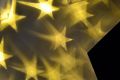 Steaua de Crăciun cu efect 3D - 35 cm, 20 LED-uri, alb cald