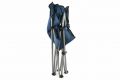 Scaun de camping pliant DIVERO XL - albastru