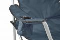 Scaun de camping pliant DIVERO XL - albastru