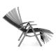 Scaun pliabil din aluminiu - șezlong relaxant