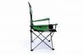 Divero Deluxe Scaun pliabil de camping,verde, 2 bucăți