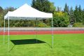 Cort grădină PROFI, model foarfecă  3x3 m alb + 2 pereți laterali