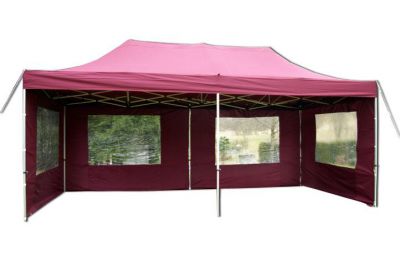 Cort grădină PROFI, model foarfecă  3x6 m grena
