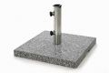Bază de umbrelă pătrată din granit - 25 kg