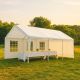 Cort universal pentru petreceri 6×4 m, PE 180 g/m², pereți l