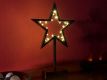 Decorațiune de Crăciun - stea de bronz pe suport, 38 cm, 20