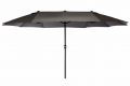 Umbrelă de grădină XXL ovală 4,5x2,65 m antracit pentru teră