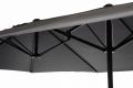 Umbrelă de grădină XXL ovală 4,5x2,65 m antracit pentru teră