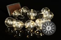LED lanț solar cu 10 becuri