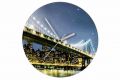 Ceas de perete WENKO 27cm - Brooklyn Bridge