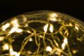 Decorațiune de Crăciun - bec, 40 LED, alb cald