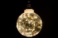 Decorațiune de Crăciun - bec, 40 LED, alb cald